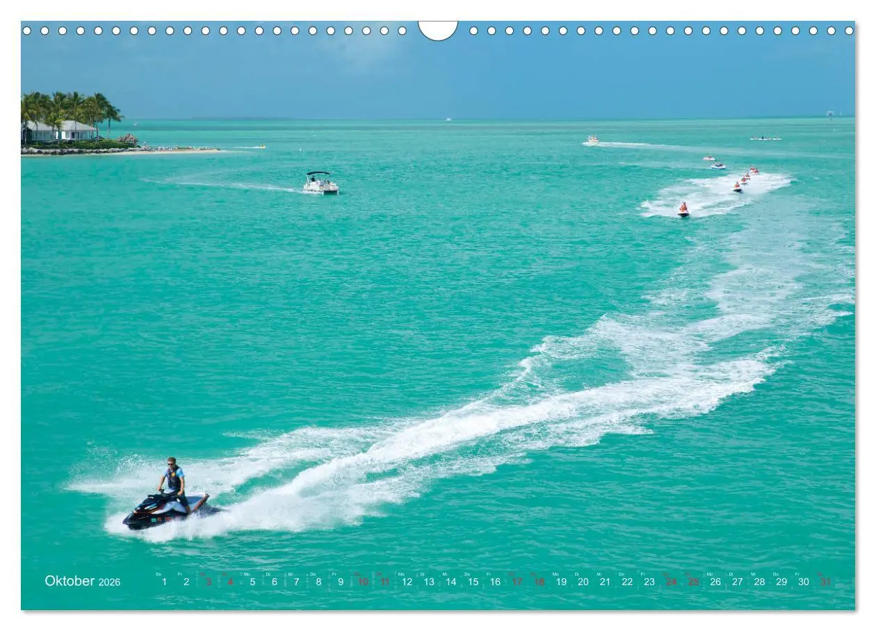 Bild: 9783457827505 | GEOclick calendar: Florida (Wandkalender 2026 DIN A3 quer),...
