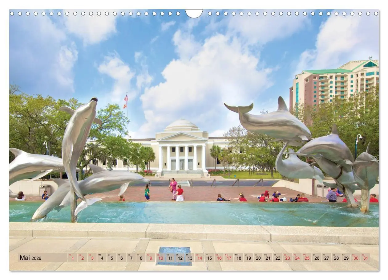 Bild: 9783457827505 | GEOclick calendar: Florida (Wandkalender 2026 DIN A3 quer),...