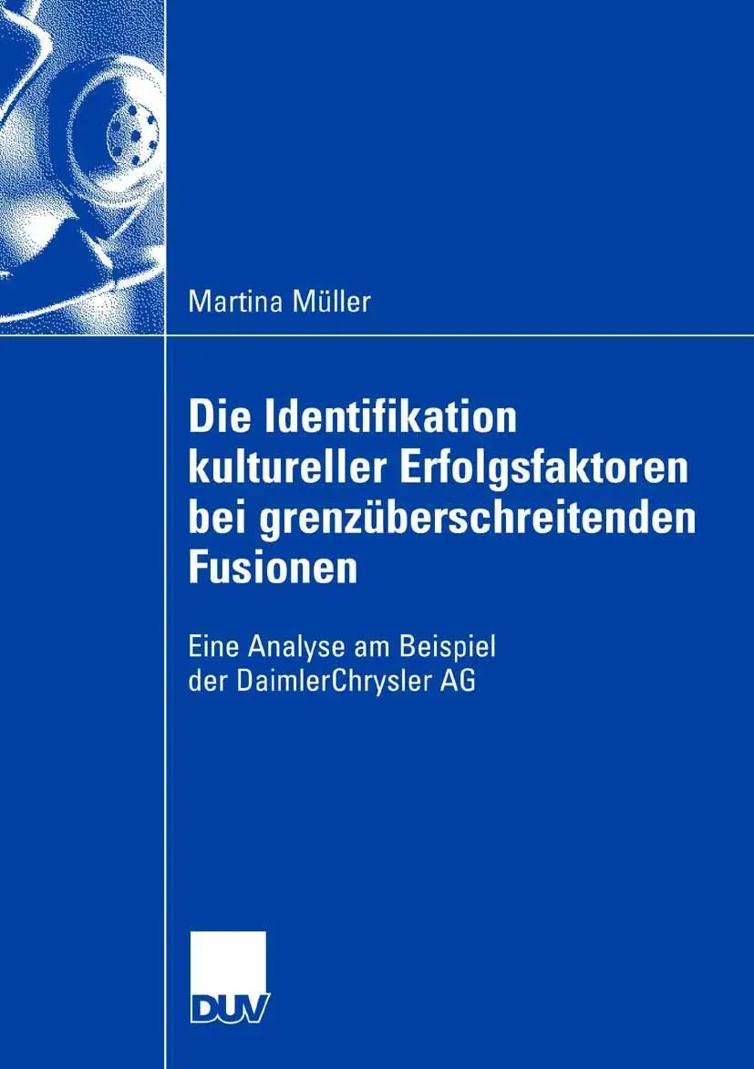 Cover: 9783835007505 | Die Identifikation kultureller Erfolgsfaktoren bei...
