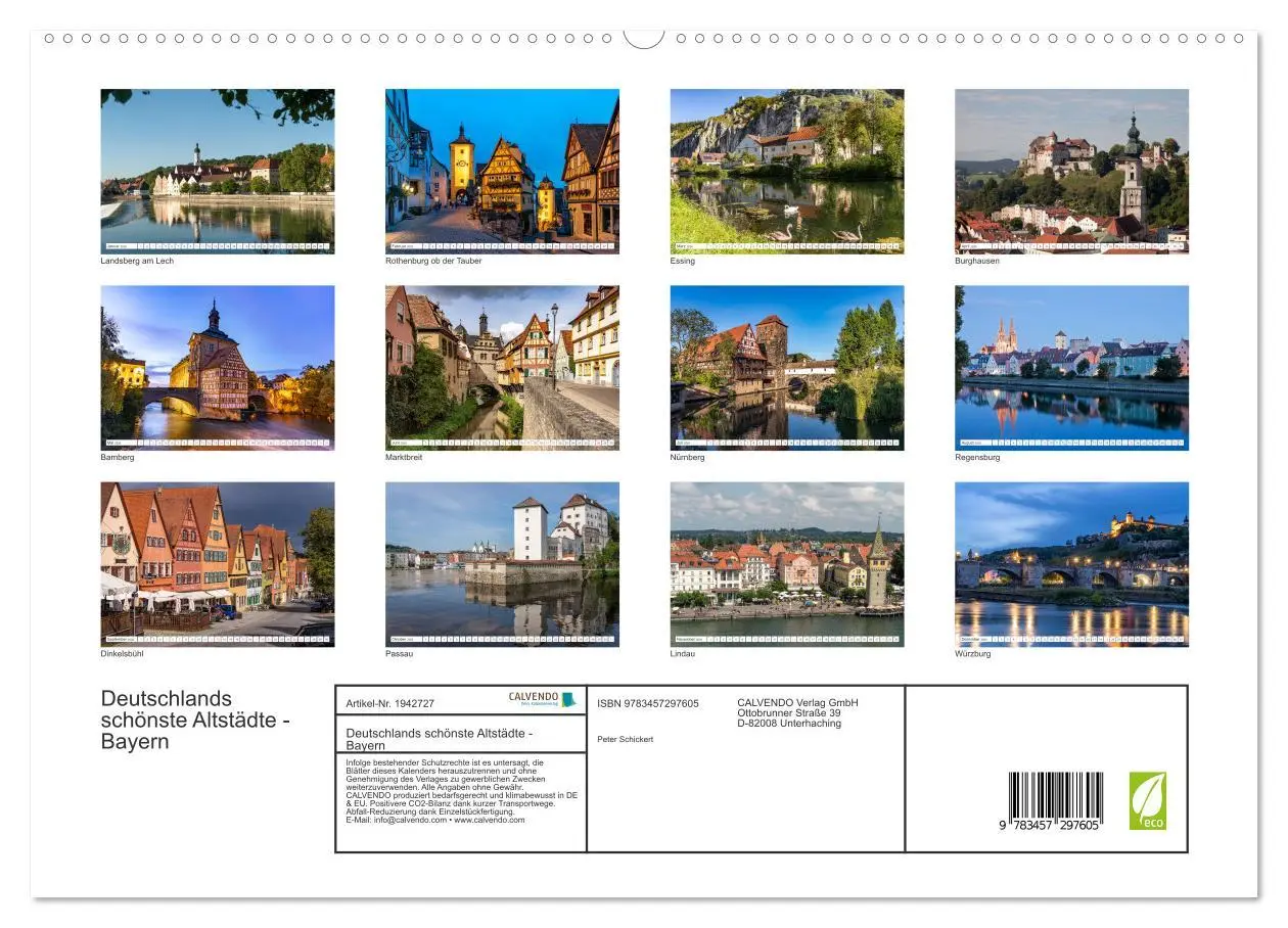 Bild: 9783457297605 | Deutschlands schönste Altstädte - Bayern (hochwertiger Premium...