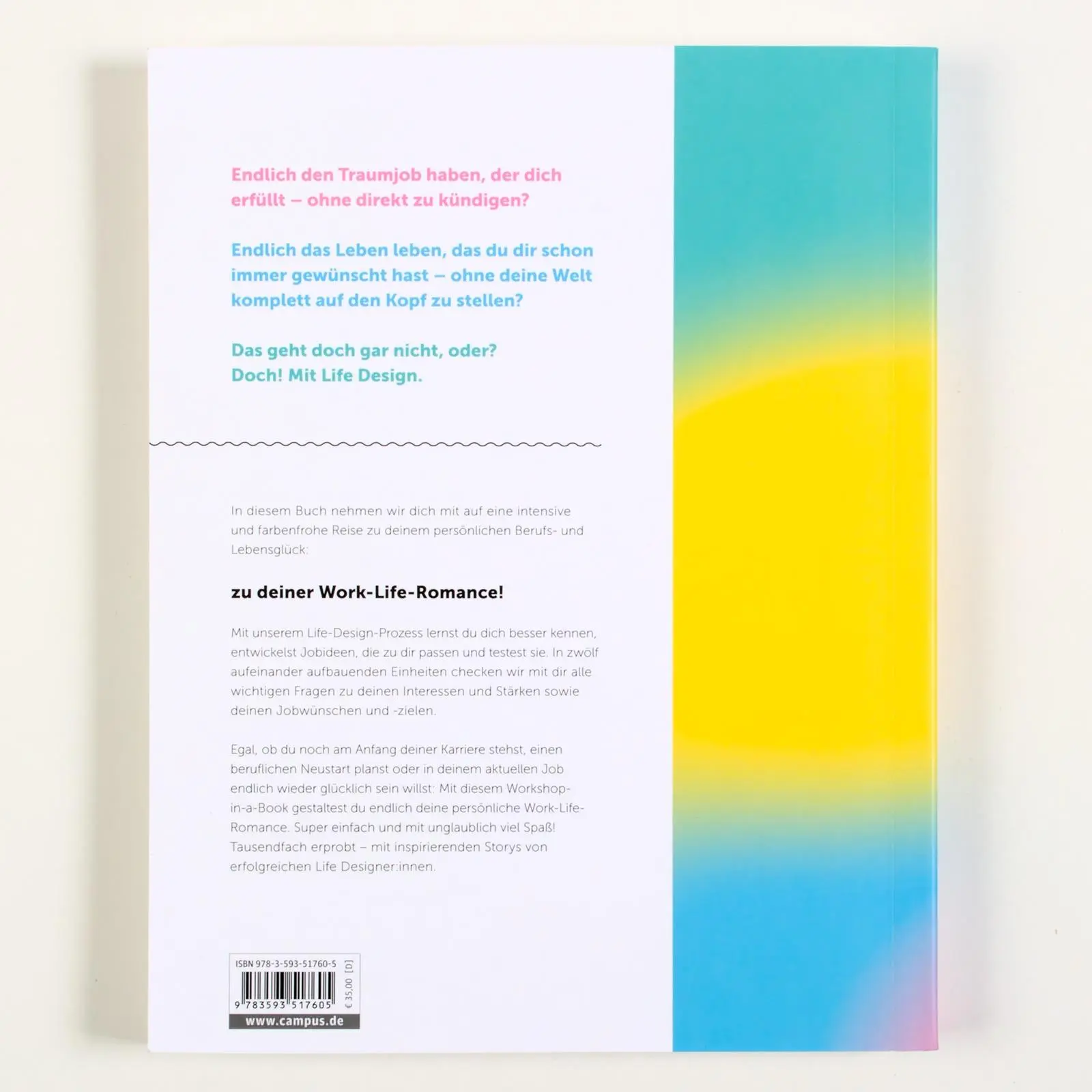 Rückseite: 9783593517605 | Work-Life-Romance | Erfinde dein Leben in 24 Stunden neu! | Buch
