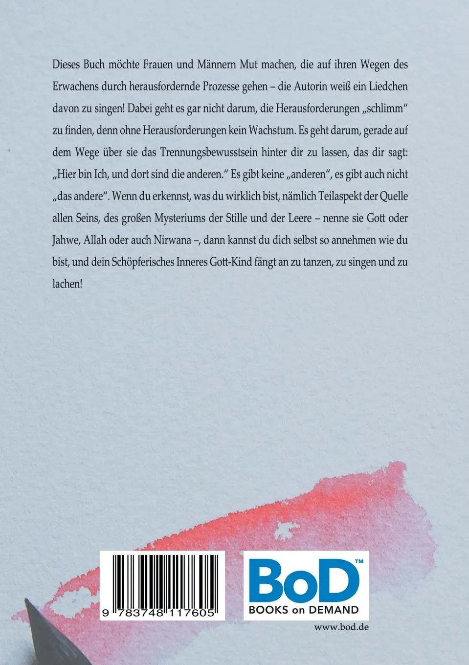 Rückseite: 9783748117605 | Transformation | Achterbahn in die Selbstliebe | Ines Nandi | Buch