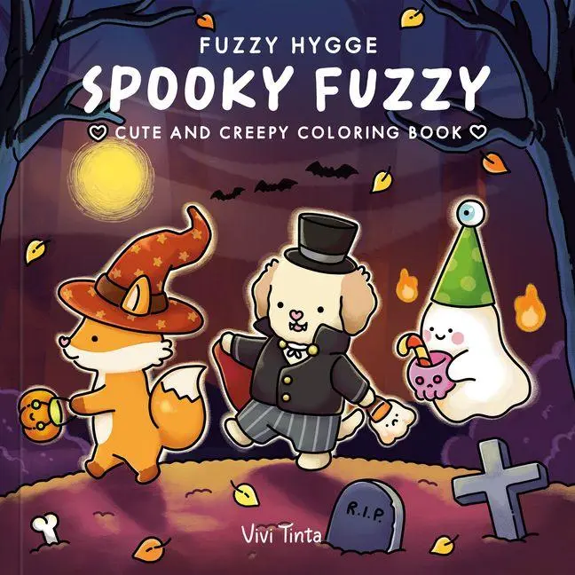 Cover: 9798217037605 | Fuzzy Hygge: Spooky Fuzzy Coloring Book | Vivi Tinta | Taschenbuch