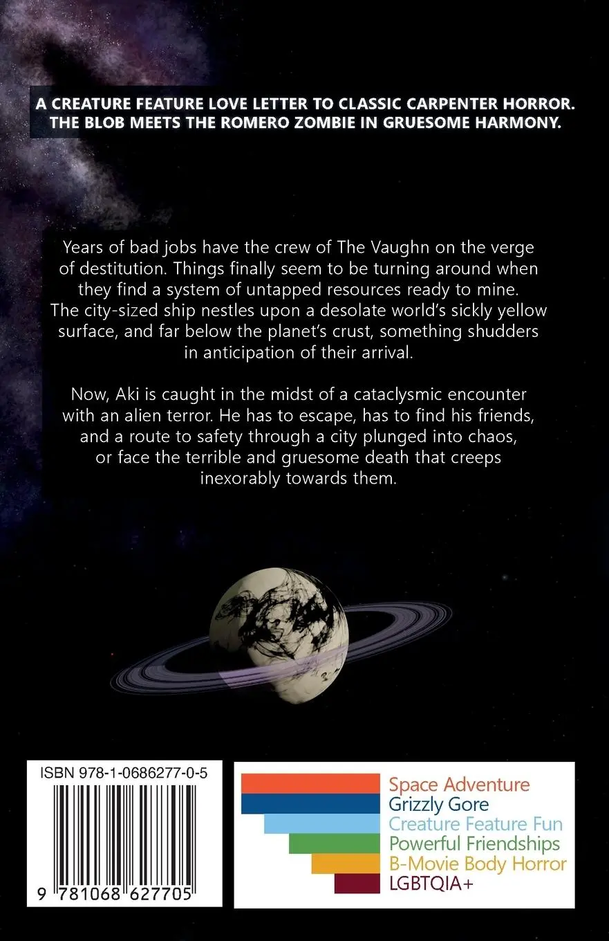 Rückseite: 9781068627705 | The Prospect | A Sci-Fi Horror Novel | B. C. Brown | Taschenbuch