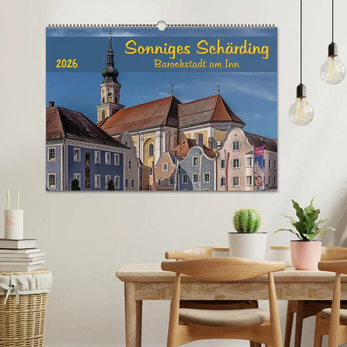 Bild: 9783457807705 | Sonniges Schärding, Barockstadt am Inn (Wandkalender 2026 DIN A2...