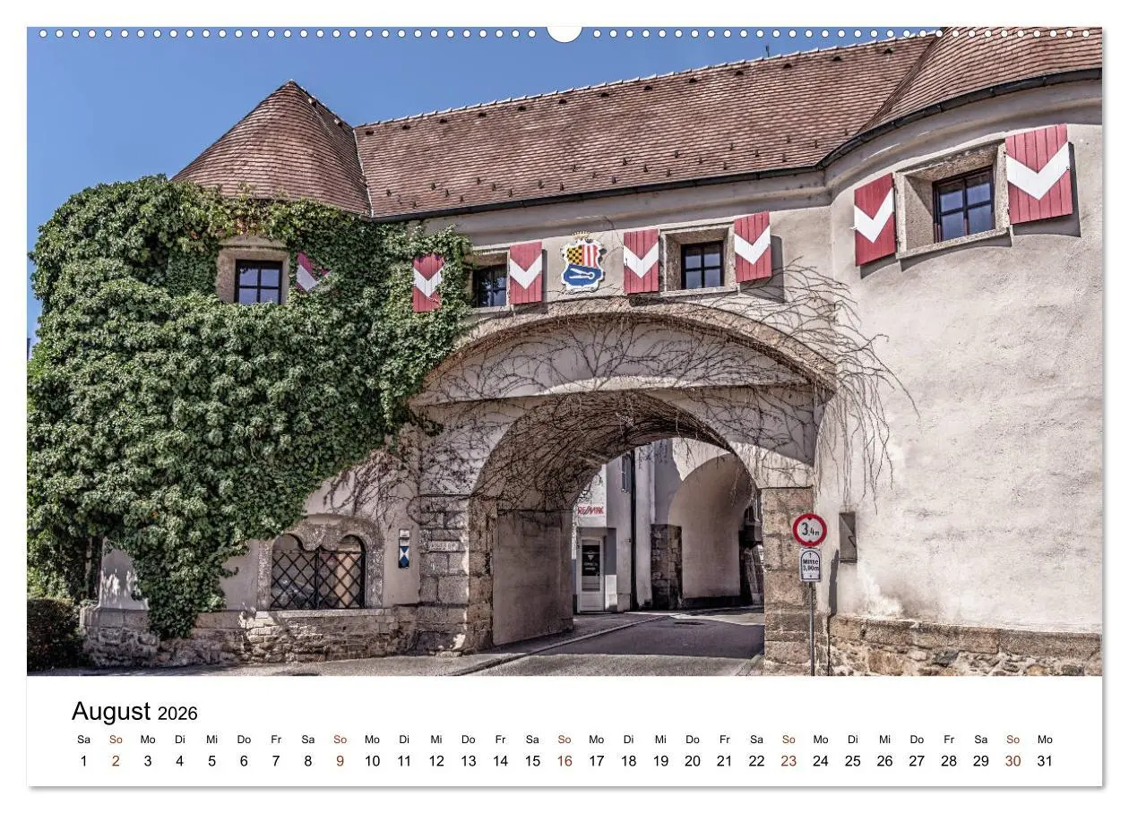 Bild: 9783457807705 | Sonniges Schärding, Barockstadt am Inn (Wandkalender 2026 DIN A2...