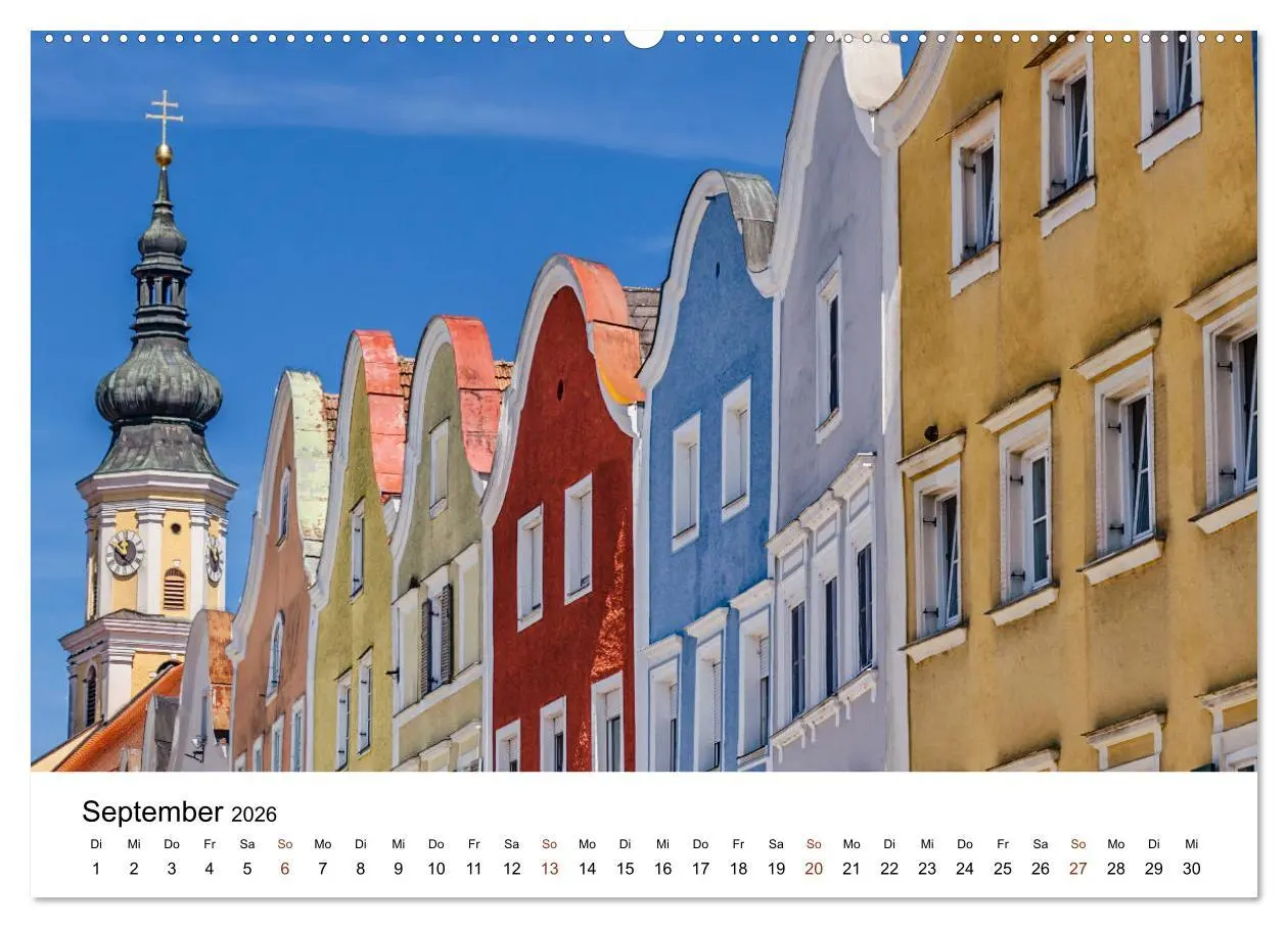Bild: 9783457807705 | Sonniges Schärding, Barockstadt am Inn (Wandkalender 2026 DIN A2...