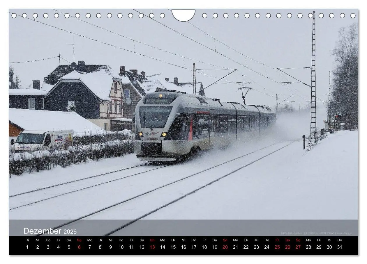 Bild: 9783516067705 | Eisenbahn in Mitteldeutschland (Wandkalender 2026 DIN A4 quer),...