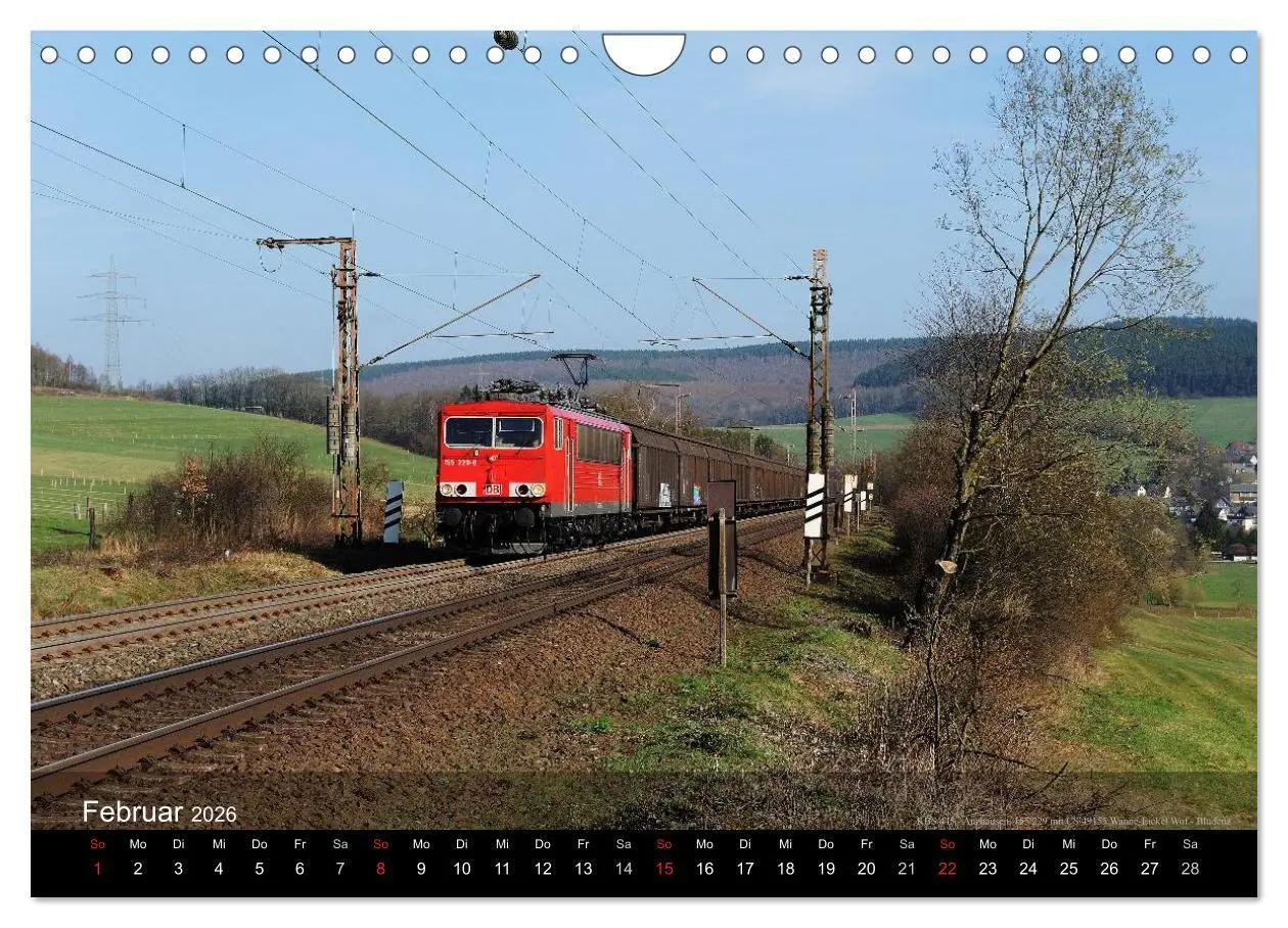 Bild: 9783516067705 | Eisenbahn in Mitteldeutschland (Wandkalender 2026 DIN A4 quer),...