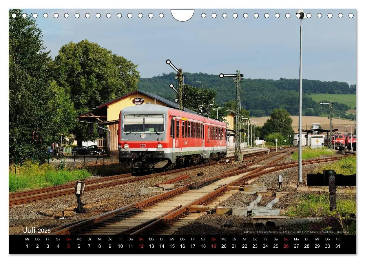 Bild: 9783516067705 | Eisenbahn in Mitteldeutschland (Wandkalender 2026 DIN A4 quer),...