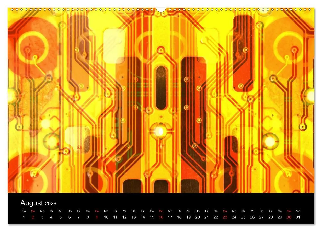 Bild: 9783516207705 | Computer ganz nah (Wandkalender 2026 DIN A2 quer), CALVENDO...