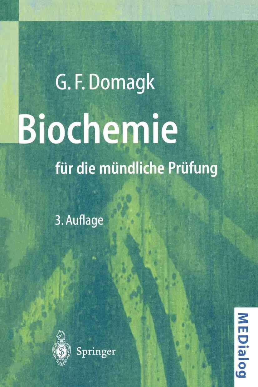 Cover: 9783540657705 | Biochemie für die mündliche Prüfung | Fragen und Antworten | Domagk