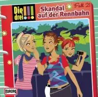 Cover: 9783803237705 | Die drei !!! 21. Skandal auf der Rennbahn (drei Ausrufezeichen) | CD