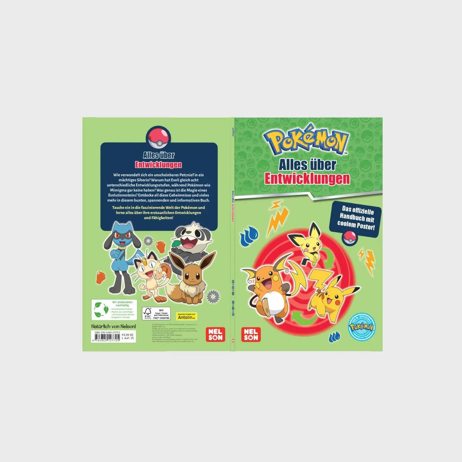 Bild: 9783845127705 | Pokémon Handbuch: Alles über Entwicklungen | Das offizielle Handbuch