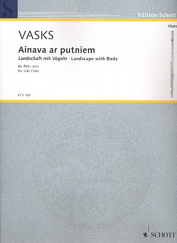 Cover: 9790001147705 | Ainava ar putniem | (Landscape with Birds) | Peteris Vasks | Buch