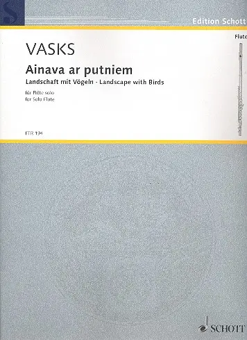Cover: 9790001147705 | Ainava ar putniem | (Landscape with Birds) | Peteris Vasks | Buch