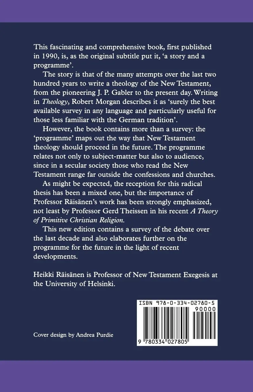 Rückseite: 9780334027805 | Beyond New Testament Theology | A Story and a Programme | Taschenbuch