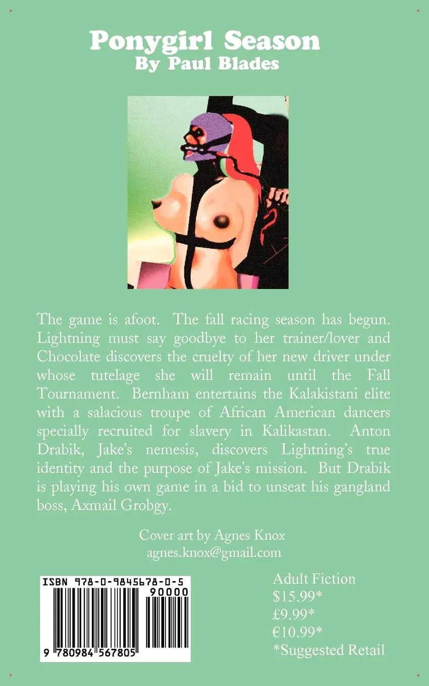 Rückseite: 9780984567805 | Ponygirl Season- Book Six of the Maddy Saga | Paul Blades | Buch