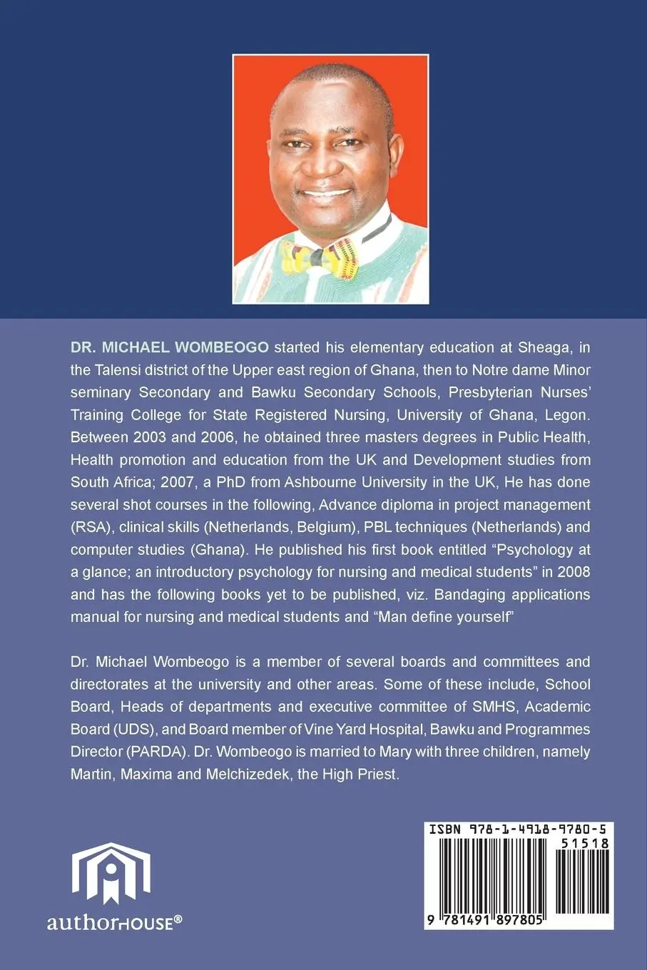 Rückseite: 9781491897805 | Trauma and Emergency Health Care Manual | Wombeogo and Kuubiere | Buch