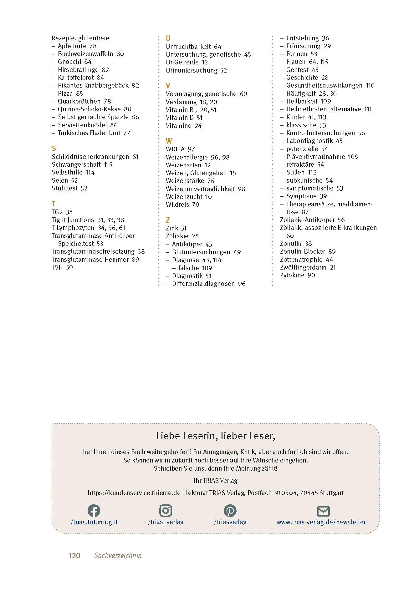 Bild: 9783432117805 | Expertenwissen: Zöliakie | Markus Escher | Taschenbuch | 128 S. | 2024