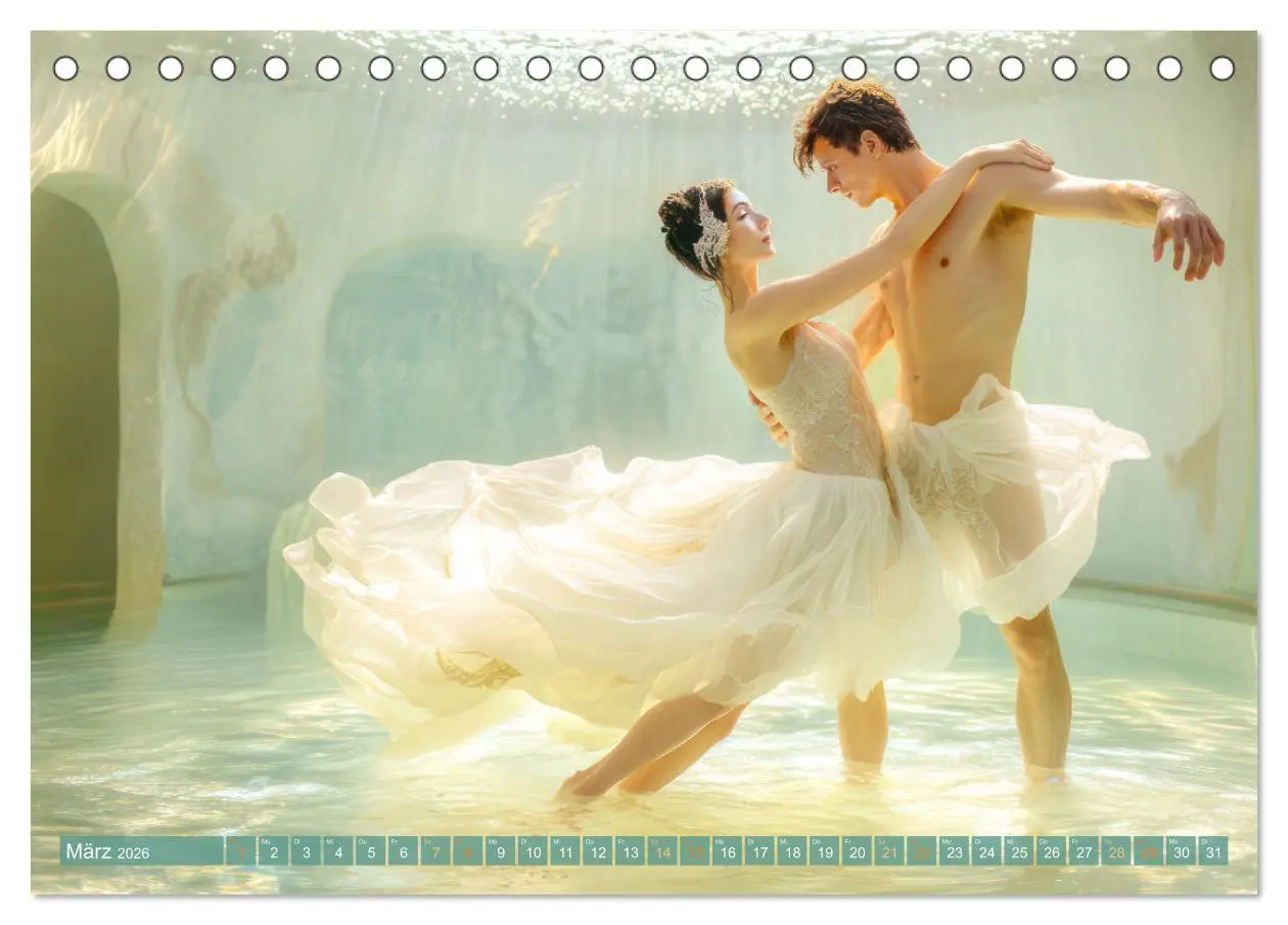Bild: 9783457347805 | Opulente Unterwasserromanzen (Tischkalender 2026 DIN A5 quer),...