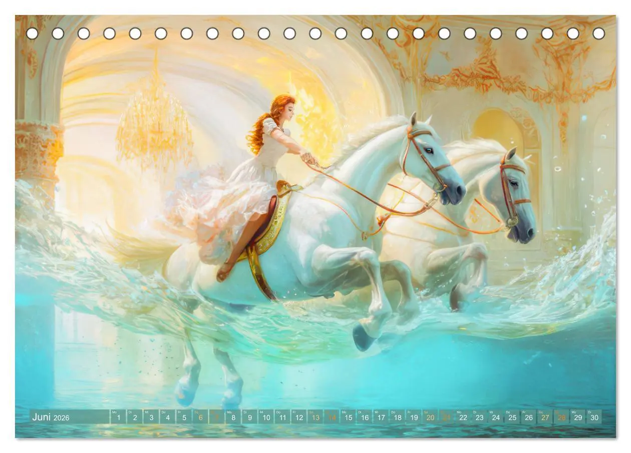 Bild: 9783457347805 | Opulente Unterwasserromanzen (Tischkalender 2026 DIN A5 quer),...