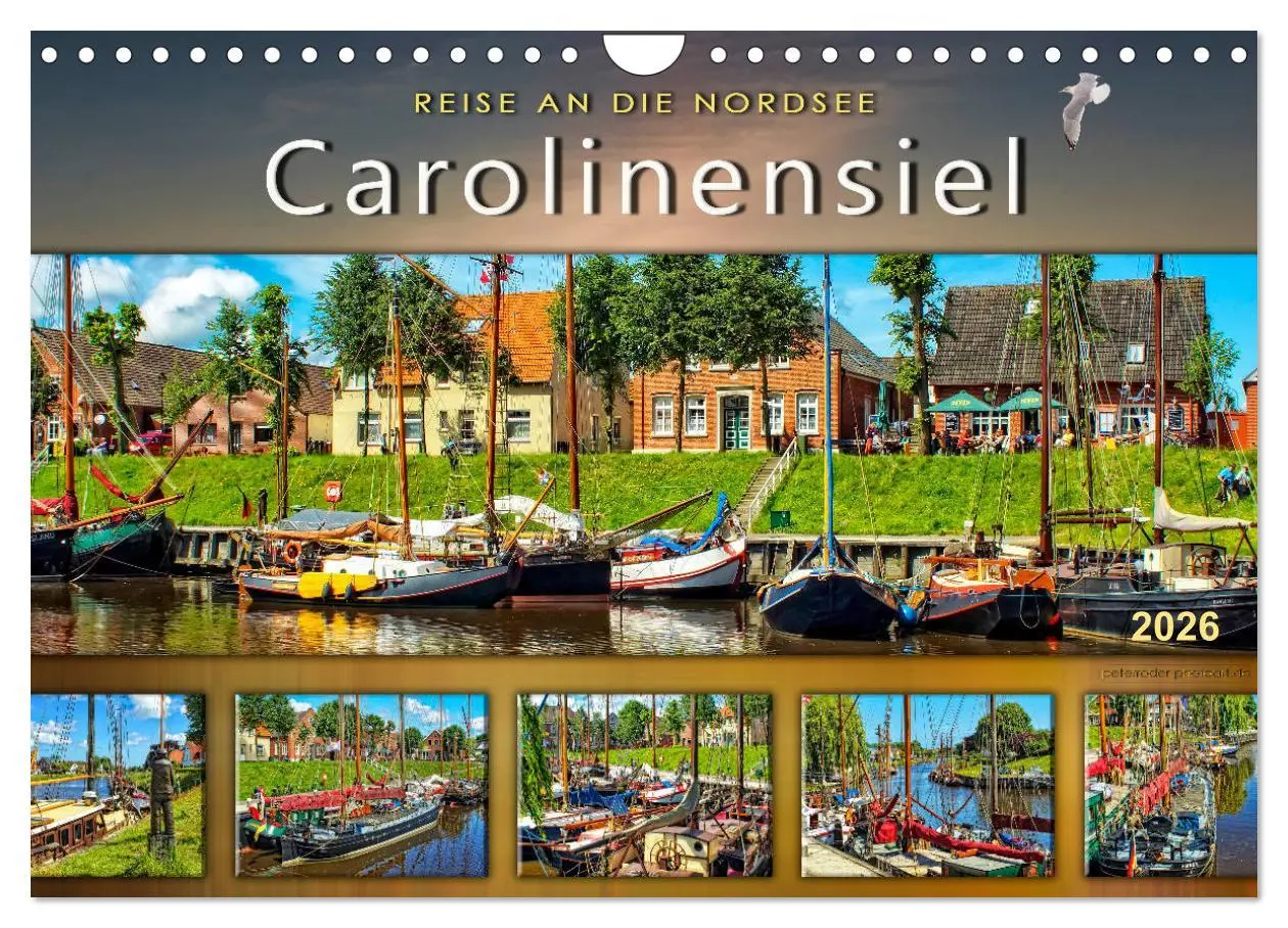 Cover: 9783457897805 | Reise an die Nordsee - Carolinensiel (Wandkalender 2026 DIN A4...