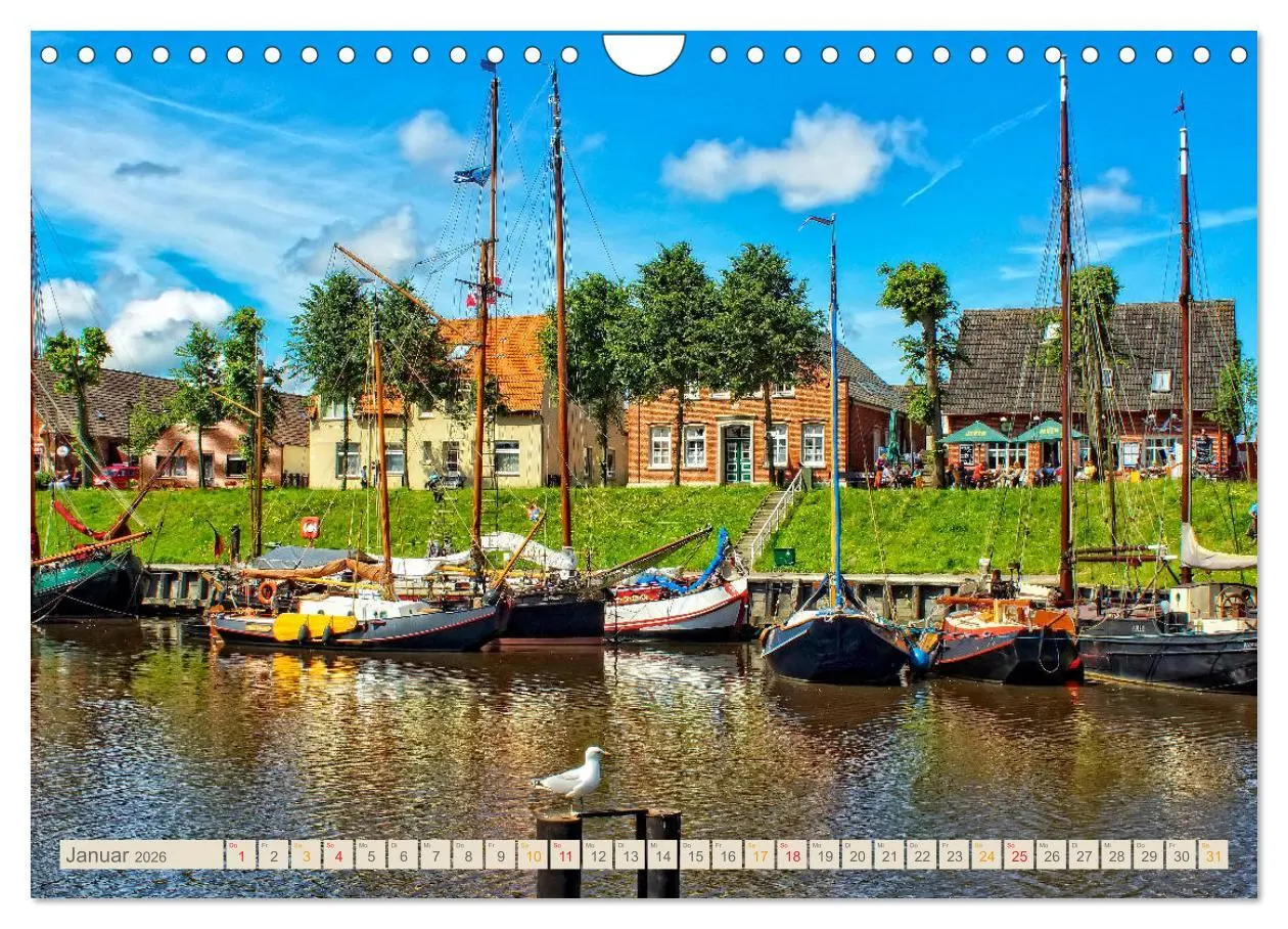 Bild: 9783457897805 | Reise an die Nordsee - Carolinensiel (Wandkalender 2026 DIN A4...