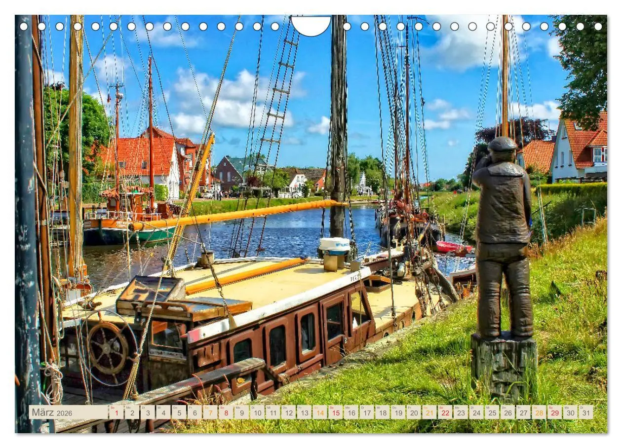 Bild: 9783457897805 | Reise an die Nordsee - Carolinensiel (Wandkalender 2026 DIN A4...