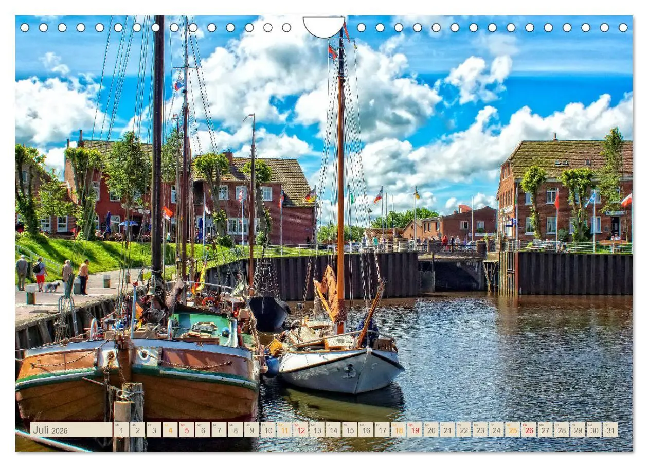 Bild: 9783457897805 | Reise an die Nordsee - Carolinensiel (Wandkalender 2026 DIN A4...