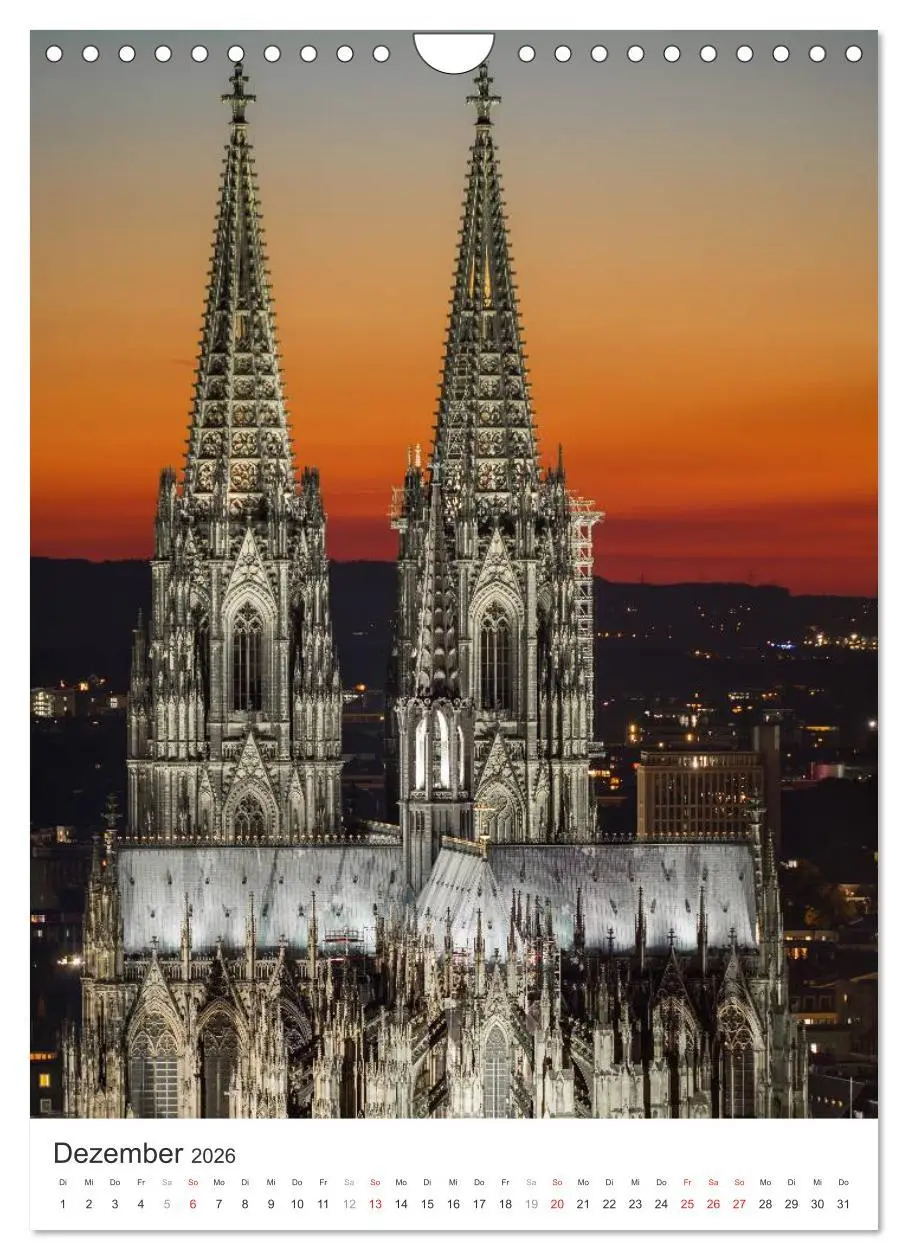 Bild: 9783516437805 | Kölner Dom - Blickwinkel auf ein Wahrzeichen (Wandkalender 2026 DIN...