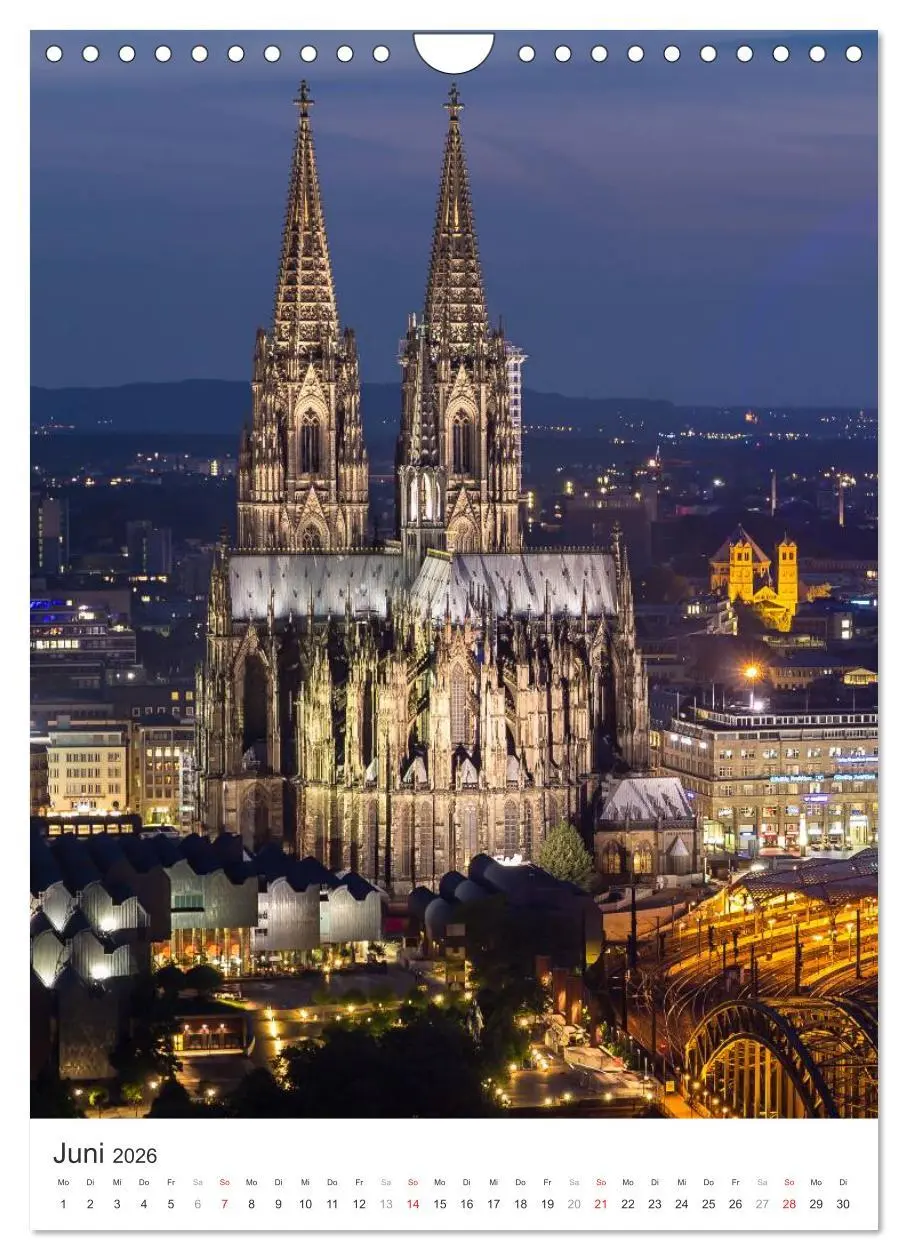 Bild: 9783516437805 | Kölner Dom - Blickwinkel auf ein Wahrzeichen (Wandkalender 2026 DIN...