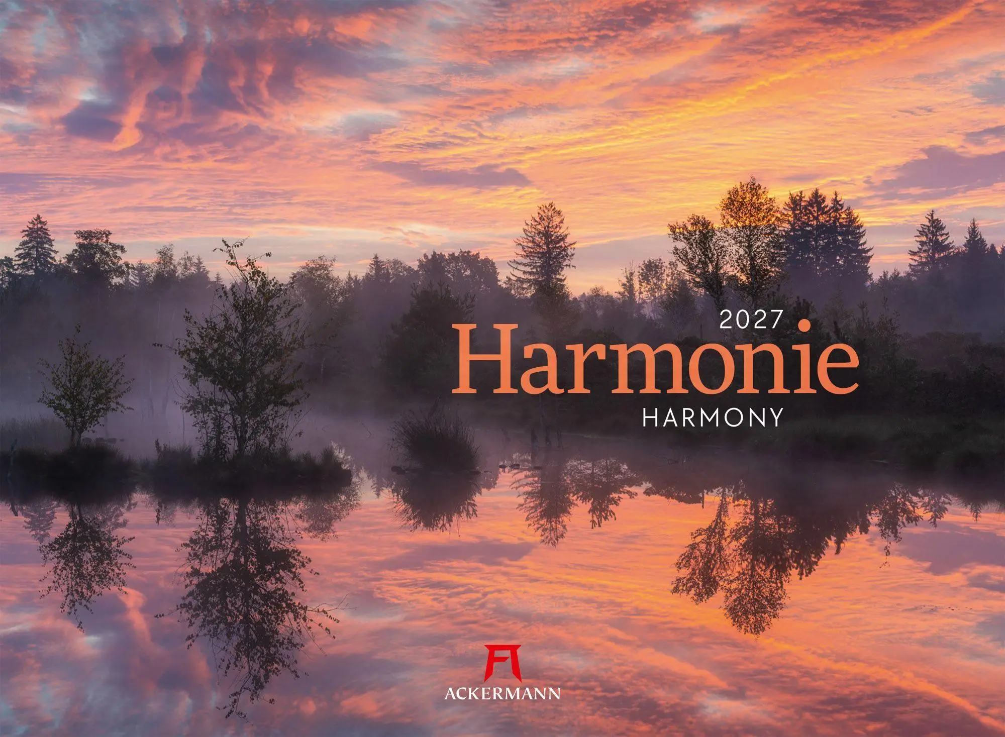 Cover: 9783838427805 | Harmonie Kalender 2027 | Ackermann Kunstverlag GmbH | Kalender | 14 S.