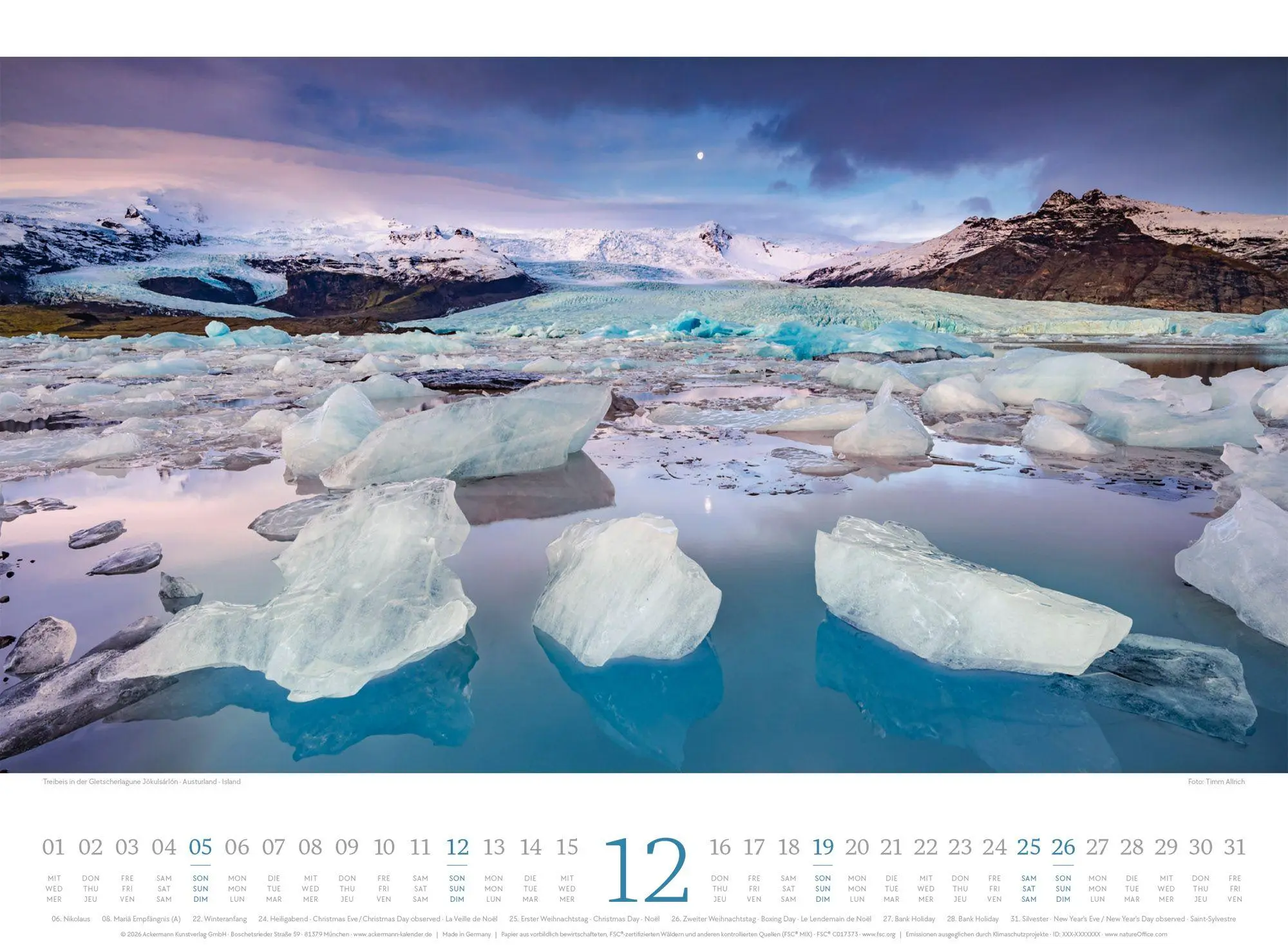 Bild: 9783838427805 | Harmonie Kalender 2027 | Ackermann Kunstverlag GmbH | Kalender | 14 S.