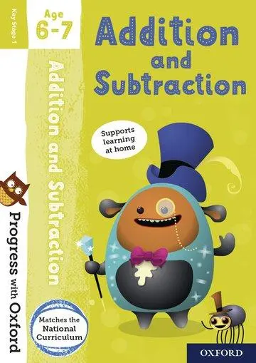 Cover: 9780192767905 | Progress with Oxford: Addition and Subtraction Age 6-7 | Giles Clare