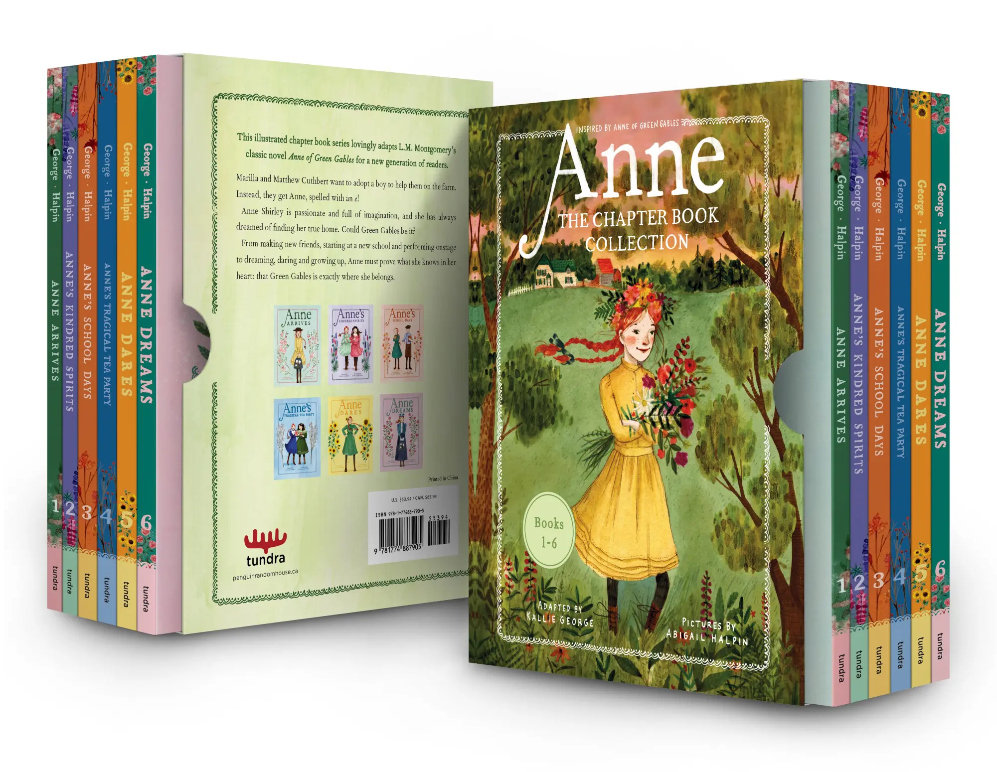 Cover: 9781774887905 | Anne of Green Gables: The Chapter Book Collection | Kallie George
