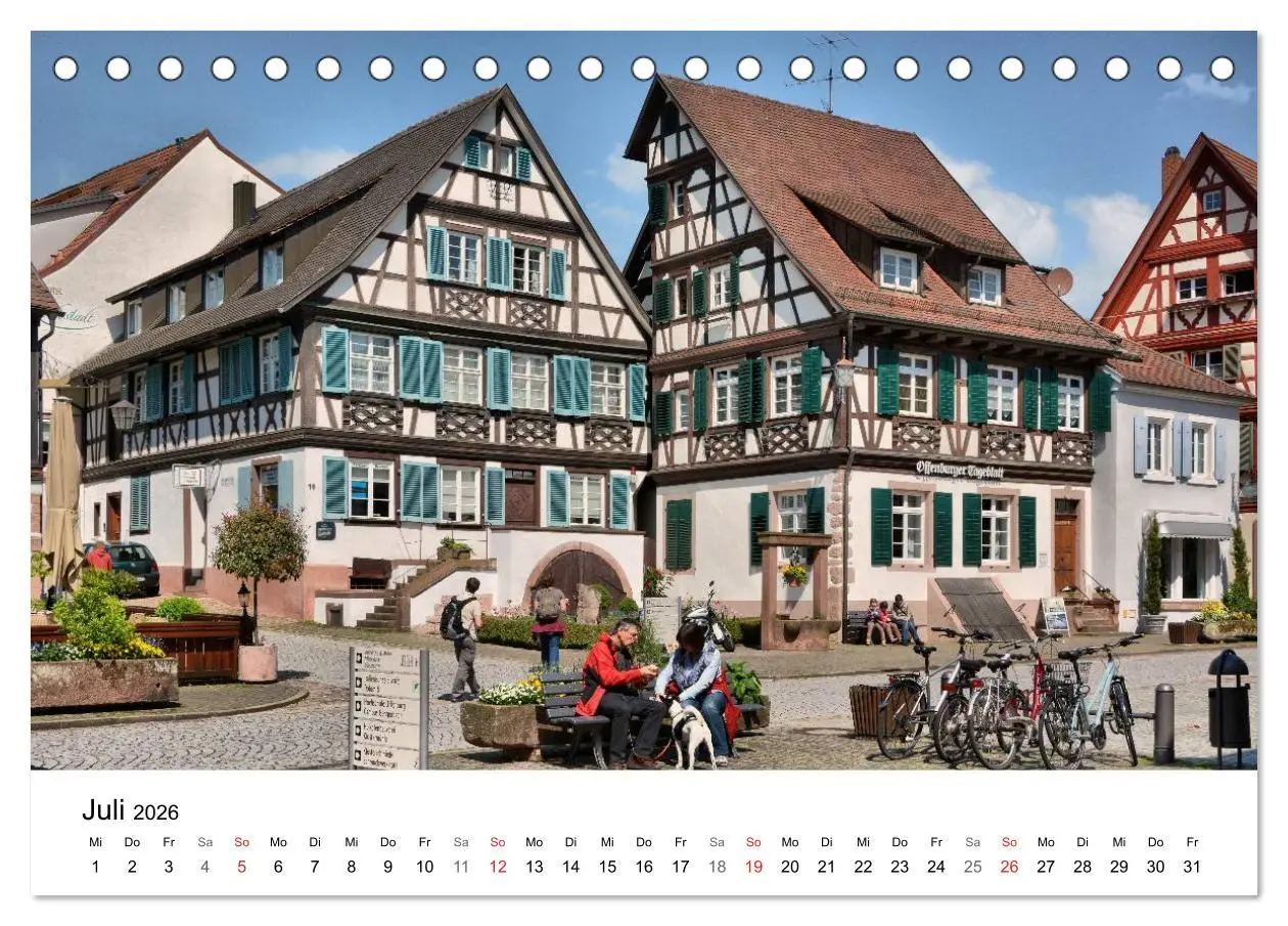Bild: 9783516047905 | Gengenbach - romantisches Kleinod im Schwarzwald (Tischkalender...