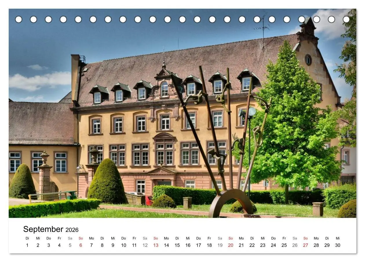 Bild: 9783516047905 | Gengenbach - romantisches Kleinod im Schwarzwald (Tischkalender...