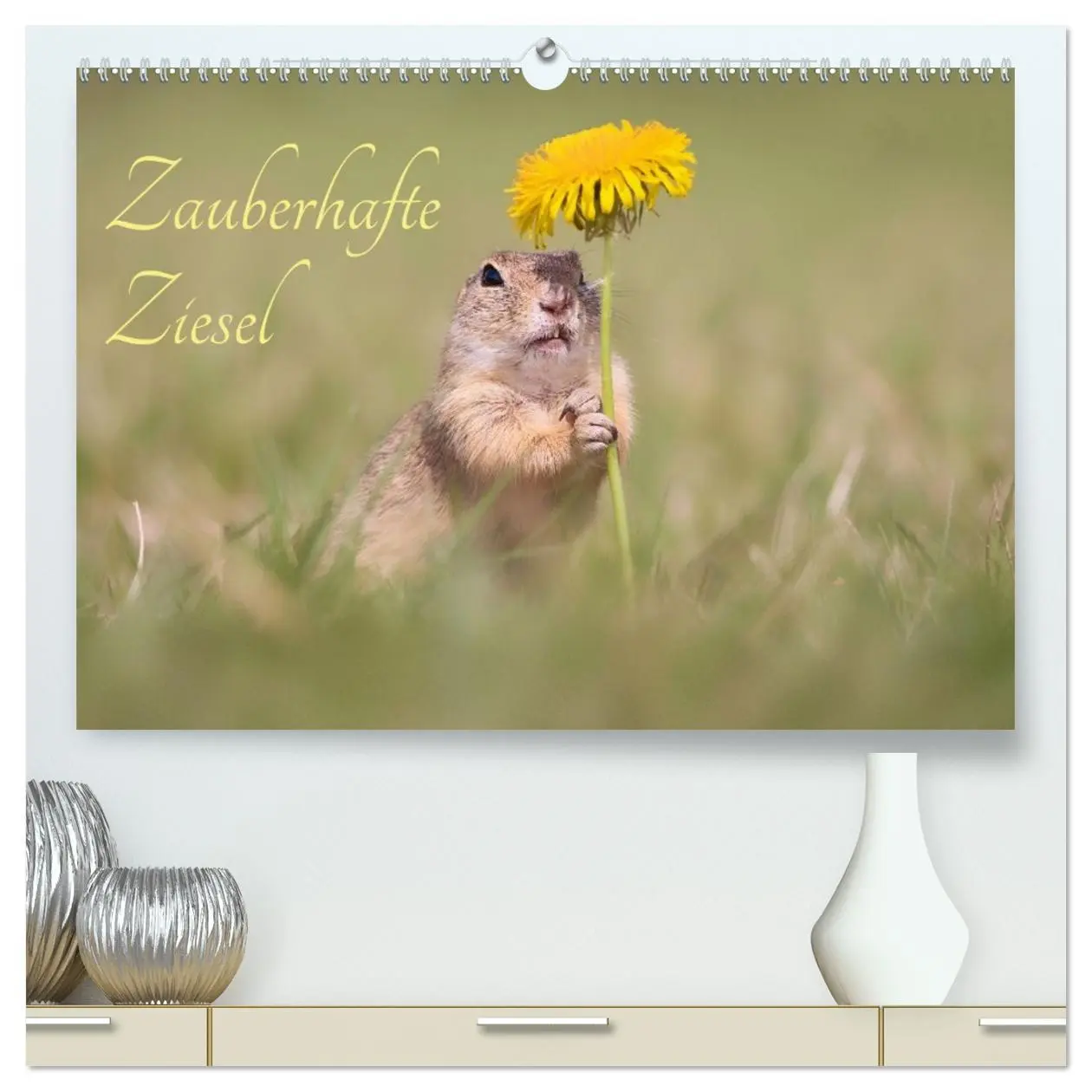 Cover: 9783516597905 | Zauberhafte Ziesel (hochwertiger Premium Wandkalender 2026 DIN A2...