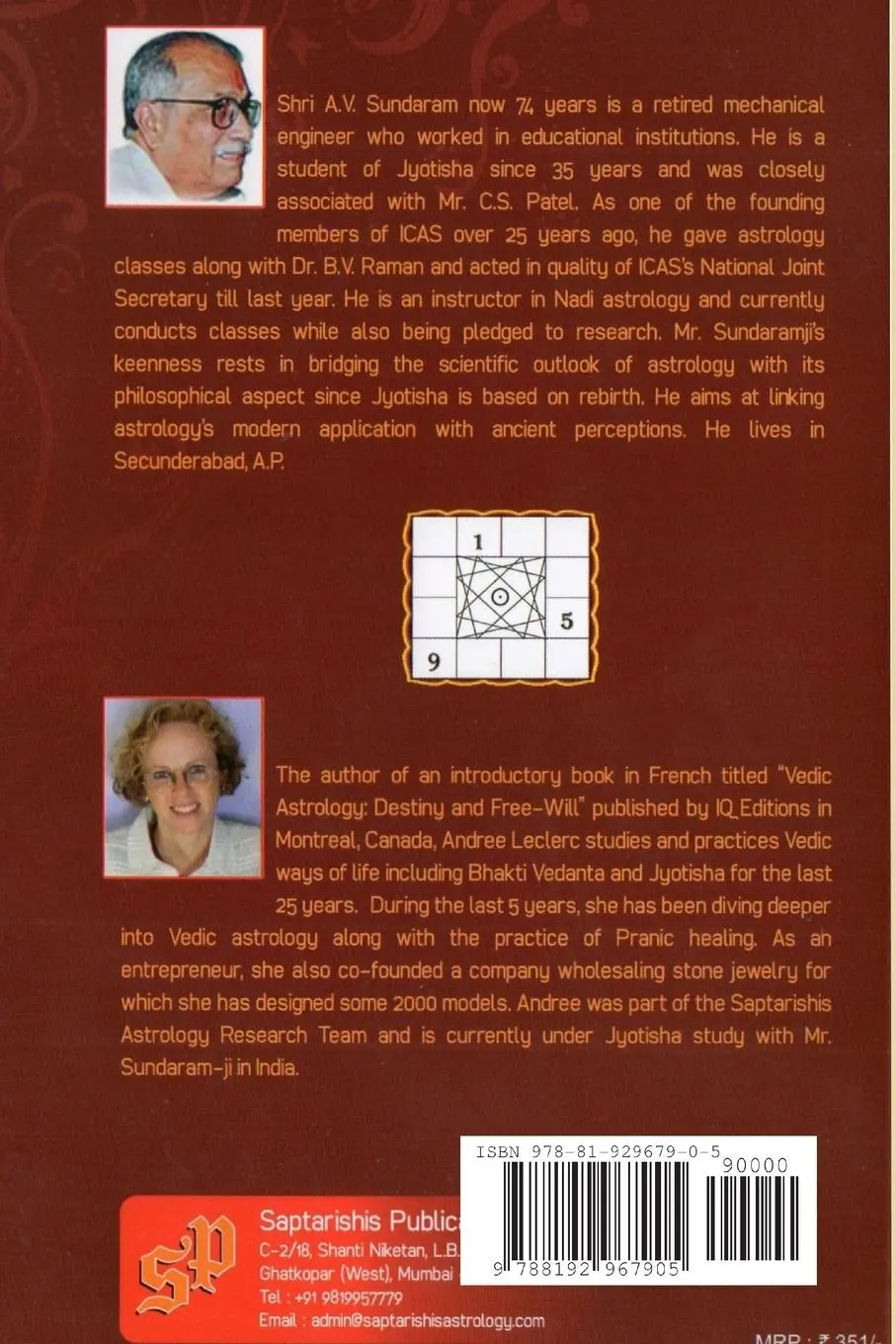 Rückseite: 9788192967905 | Insights In Nadis | A. V. Sundaram (u. a.) | Taschenbuch | Englisch