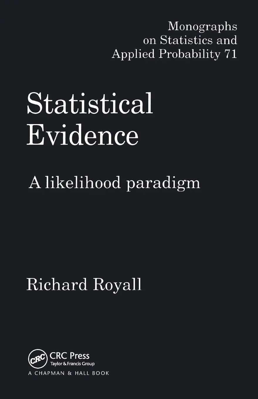 Cover: 9781032478005 | Statistical Evidence | A Likelihood Paradigm | Richard Royall | Buch