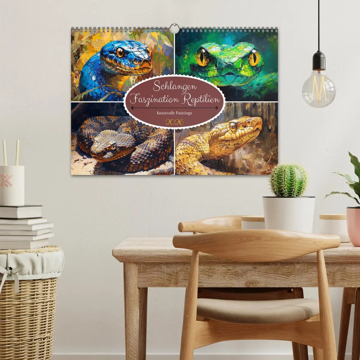 Bild: 9783457398005 | Schlangen. Faszination Reptilien. Kunstvolle Paintings...