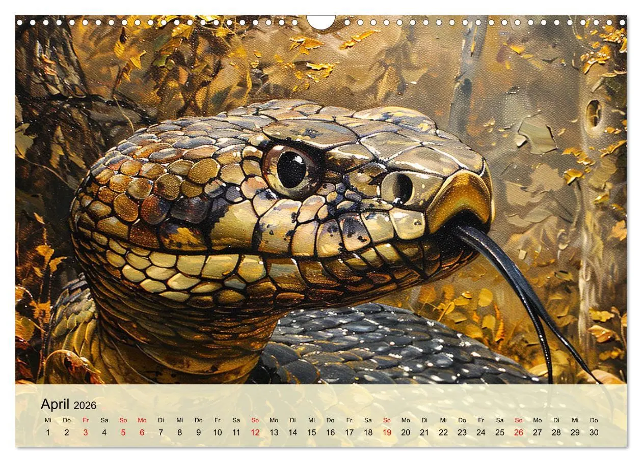 Bild: 9783457398005 | Schlangen. Faszination Reptilien. Kunstvolle Paintings...