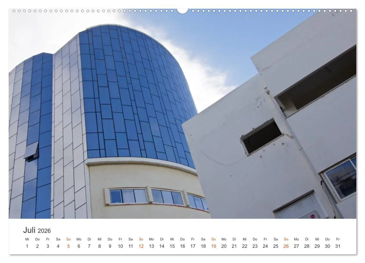 Bild: 9783457918005 | TEL AVIV Fassaden (Wandkalender 2026 DIN A2 quer), CALVENDO...
