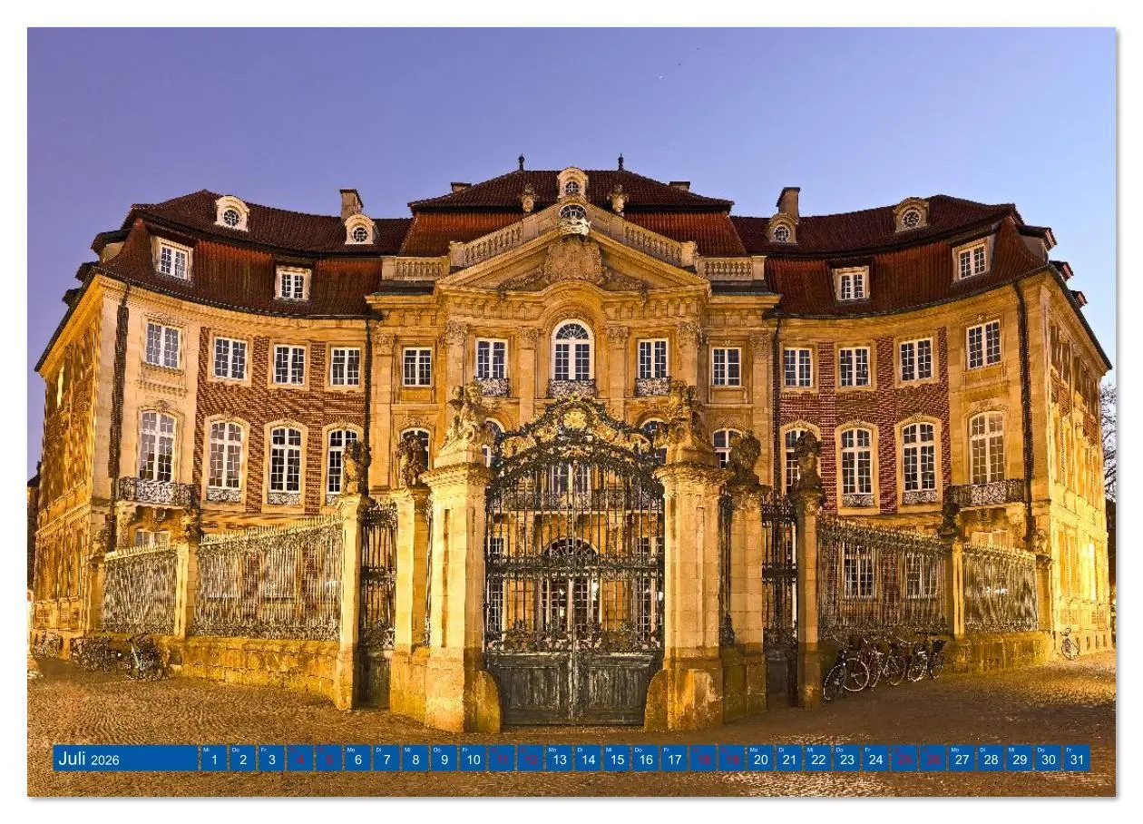 Bild: 9783516628005 | Magisches Münster (Wandkalender 2026 DIN A2 quer), CALVENDO...