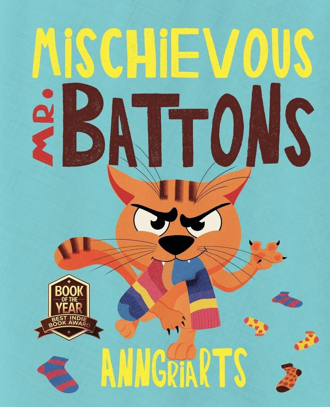 Cover: 9798992318005 | Mischievous Mr. Battons | Anngri Arts | Taschenbuch | Englisch | 2025