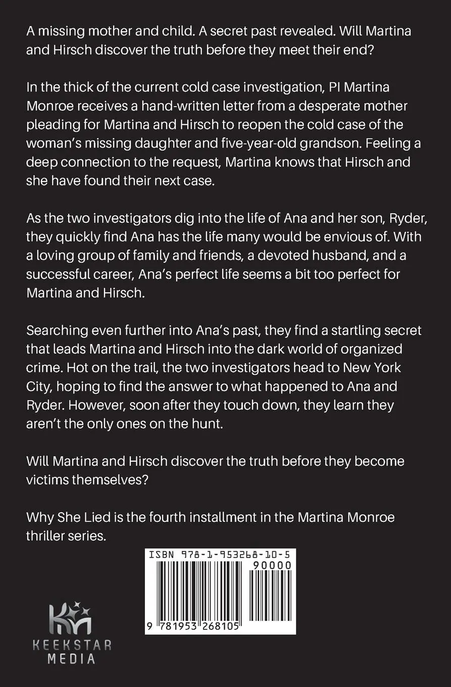 Rückseite: 9781953268105 | Why She Lied | H. K. Christie | Taschenbuch | Englisch | 2022