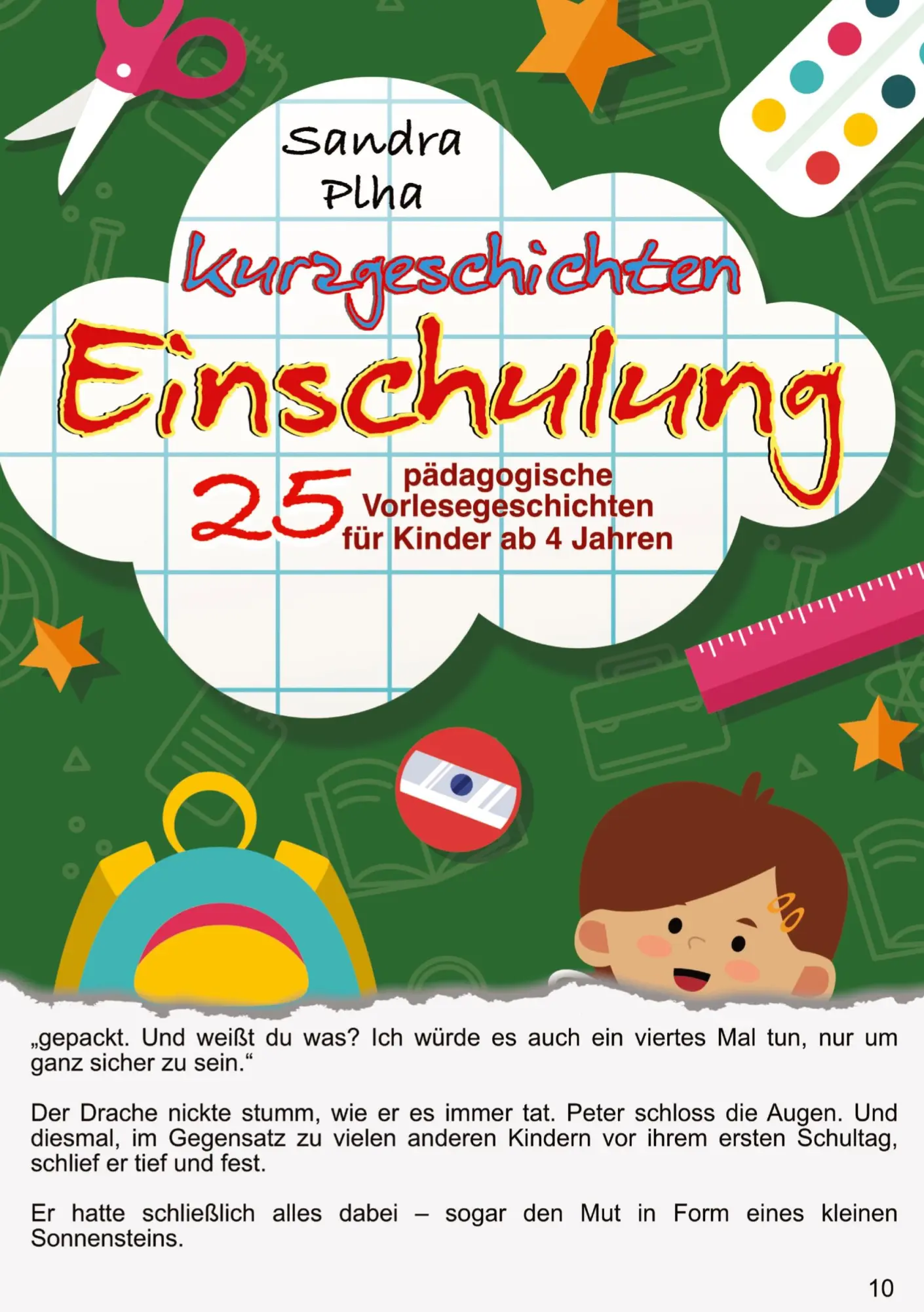 Cover: 9783384578105 | KitaFix-Kurzgeschichten Einschulung | Sandra Plha | Taschenbuch | 2025
