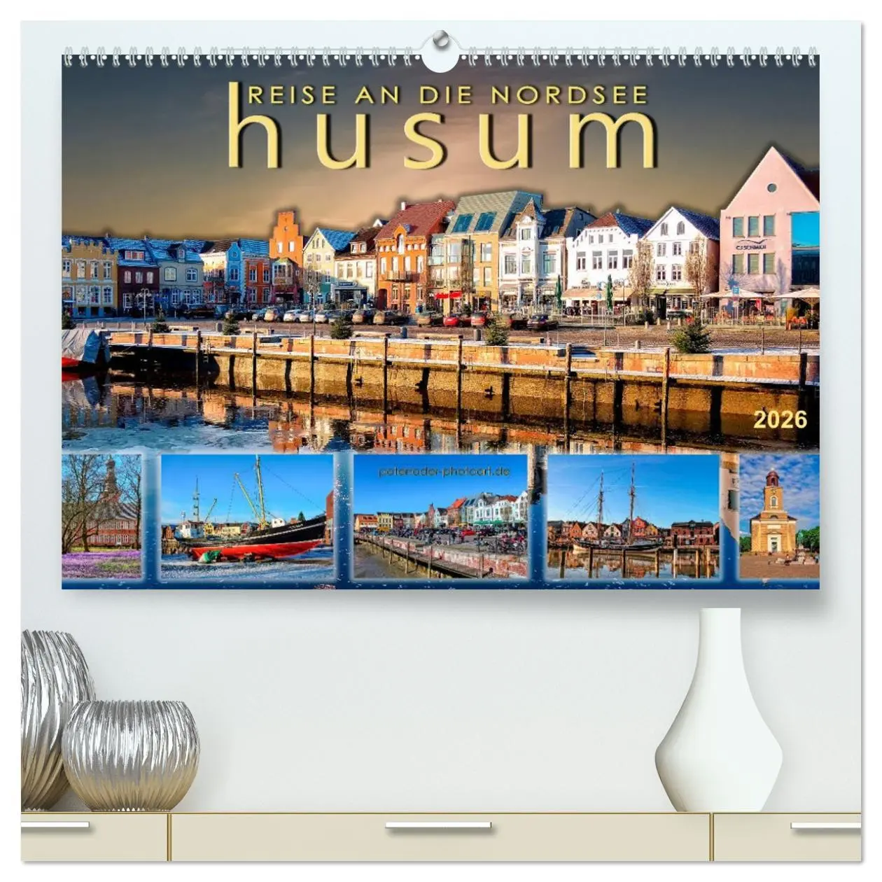 Cover: 9783457768105 | Reise an die Nordsee - Husum (hochwertiger Premium Wandkalender...
