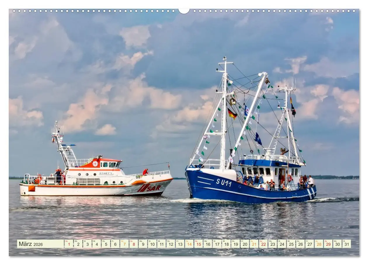 Bild: 9783457768105 | Reise an die Nordsee - Husum (hochwertiger Premium Wandkalender...